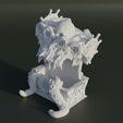 2.jpg Monster Treasure Box Dice Box Pattern 3D print model