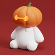 Halloween-Baymax-2.png Halloween Pumpkin Baymax 2 models - Toytaku Prints