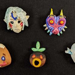PXL_20201115_195152006Smaller.jpg Download free STL file Majora's Mask Collection • Object to 3D print, MintyFries