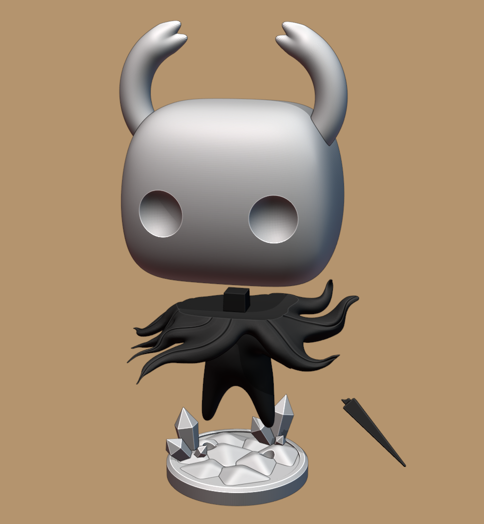 3D file hollow knight・3D printing design to download・Cults