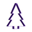 tree.stl Cookie shape | Cookie cutter | Christmas tree | Christmas tree