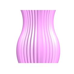 Vase_Model-B-Normal-_01.jpg STL-Datei VASE MODEL B (Normaler Druck und Spiralvasen-Druckmodus)・3D-druckbares Design zum Herunterladen