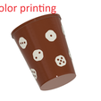 dice-cup-for-colorprinting-s2.png Dice cup and dice, two versions, with or without color printer