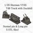 000.jpg 1/35 T49 chenilles de travail pour le char M4 Sherman