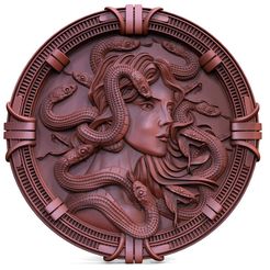 Medusa-.0.jpg STL-Datei Medusa CNC・Modell für 3D-Drucker zum Herunterladen