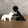 WhatsApp-Image-2023-01-06-at-19.46.41.jpeg Girl and her Border Collie (afro hair) for 3D printer or laser cut