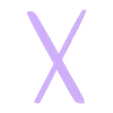 X.stl BARBIE Letters and Numbers | Logo