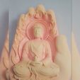 351464089_271855161912224_1654557473193081011_n.jpg Buddha Hand Decor/ Lotus flower/ Wall decor / Beautiful detailed buddha design. Gift/ cake topper/ wall decor