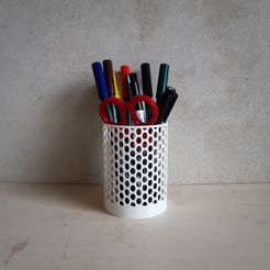 Ellipse-pencil-holder_1.jpg Fichier STL gratuit Porte-crayon Ellipse・Idée pour impression 3D à télécharger