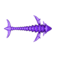 Boneshark_With_Moving_Jaw.stl Articulated Boneshark - Subnautica