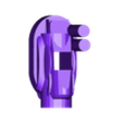 Rounded Top One Eye Robot Head.stl STL file Robot Security With High Velocity Rifle・Model to download and 3D print