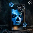 IMG_1788.jpeg Lights Out Josh Mask Book Nook | Dark Romance Stalker Bookend Decor