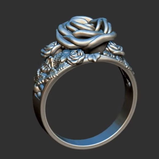 Ring Rose 3D model