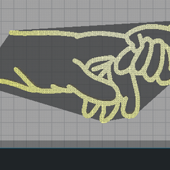 imagen1.png STL file Silhouette of hands Father and son・Template to download and 3D print