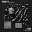 Shalltear_Split.jpg Shalltear Bloodfallen STL Ready for 3D Printing