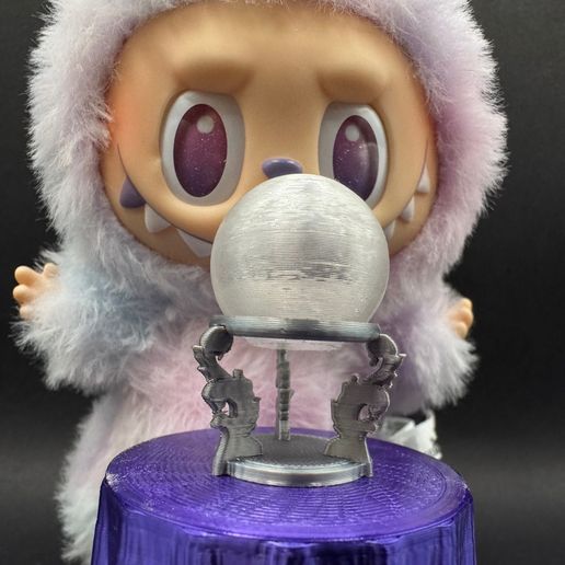 image13.jpeg Labubu Seance Witch Accessory Set - Ouija Board - Crystal Ball - Candles - Table