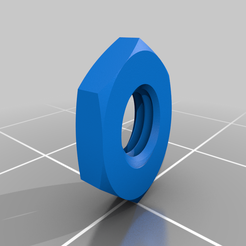 M4_Thin_Hex.png Fichier STL gratuit M3 à M12--Vis et écrous à tête hexagonale・Plan pour imprimante 3D à télécharger