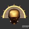 war-ham-mer_mask_cosplay_3d_print_file_stl_06.jpg The Death Mask of Sanguinius War Game Cosplay Mask - Halloween Hammer Helmet