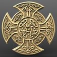 Celtic cross bas-relief.1.jpg Celtic cross bas-relief cnc