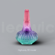B_10_Renders_0.png Niedwica Vase B_10 | 3D printing vase | 3D model | STL files | Home decor | 3D vases | Modern vases | Floor vase | 3D printing | vase mode | STL