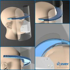 opcion 2.jpg Free STL file Acetate Chalk for Physicians COVID-19 (under development)・3D print design to download