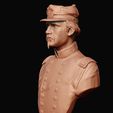 12.jpg General Robert Gould Shaw bust sculpture 3D print model