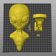 3.png GREY ALIEN BUST MODEL
