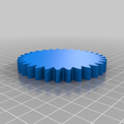 Parametric_Involute_Gear_testing-2-2.png Parametric Involute Spur Gears - by GregFrost - modified to add fillets at the base of the teeth