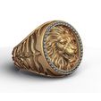 01.214.jpg Lion Claw Textured Diamond Ring
