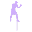 Boxing Man CT.stl Boxing Man cake topper
