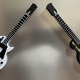 IMG_6402.jpeg Metallica Jamz Hetfield Iron Cross ESP Guitar Fridge Magnet