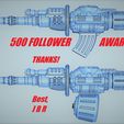RFBC500-CoverPic.jpg 500 FOLLOWER AWARD!!!  Thanks!  Automatic Rifle Cannon For Questing Knights
