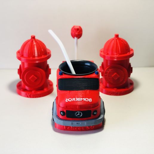 firefighter matte set