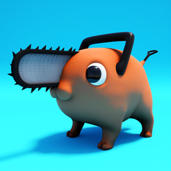 arreglo-3.png STL-Datei Pochita chainsaw man・Design zum Herunterladen und 3D-Drucken