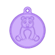 P-C-PANDA.STL 33 PORTE-CLEFS