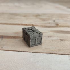 IMG_20200502_164023.jpg STL file Scifi Crates - TableTop and Dioramas・3D print object to download