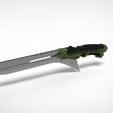 013.jpg New green Goblin sword 3D printed model