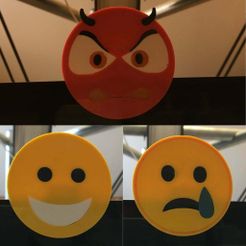 Famous Meme Emojis by Andor_Yoko, Download free STL model