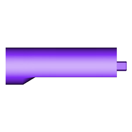 Wet/Dry vacuum attachment for cleaning Vinyl Records (resized) - 3D model önizlemesi