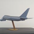 9.jpg Fichier STL gratuit Boeing 747 SP - 1:200・Modèle à télécharger et à imprimer en 3D
