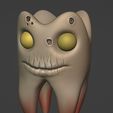 TOOTH-POT1.jpg Tooth monster / tooth monster pot