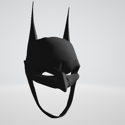 Batman Mask (Realistic Mask) 3D model