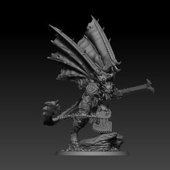1.jpg Fichier STL Furyon - Prince démoniaque - PRESUPPORTE・Plan imprimable en 3D à télécharger