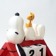 _DSC0132.jpg Snoopy and Woodstock Perpetual Desk Calendar
