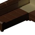 render-sofácanto02.jpeg Beautiful luxury corner sofa for models and dollhouses.