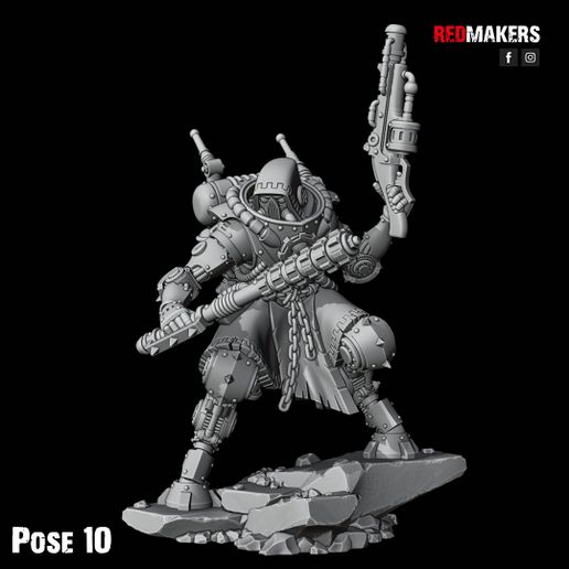 💂 Tech Rangers – Omniforge・ 3D File for 3D printing・Cults
