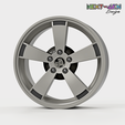 Rim-Holden-Commodore-VY-S-Pac-STL-File-1.png Next-Gen Felge - Holden Commodore VY SS / S Pac - Echte Felgen für Scale Modellautos (STL FILES)