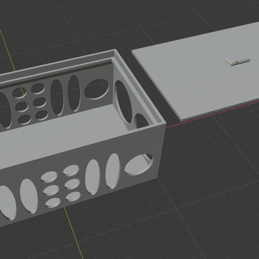 BoxKabel.png Scatola impilabile per l'organizzazione dei cavi / Stackable cable organizer box