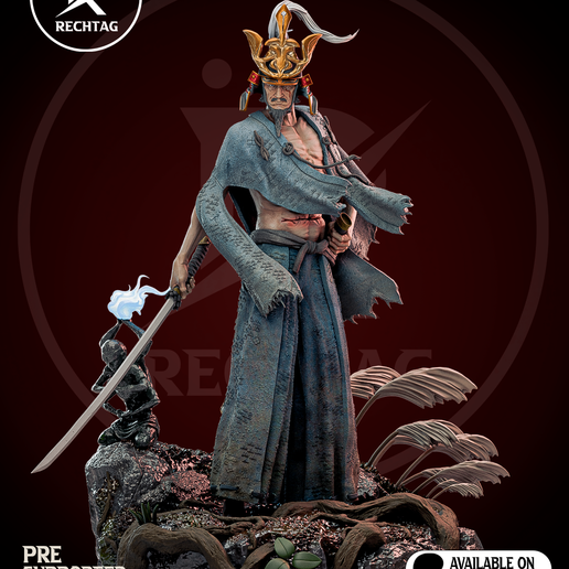 【isshin】 ♟ Isshin Ashina 1/6 - Rechtag 2026・ 3D File for 3D printing・Cults