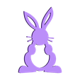 bunny.stl Bunny napkin ring - easter ornament